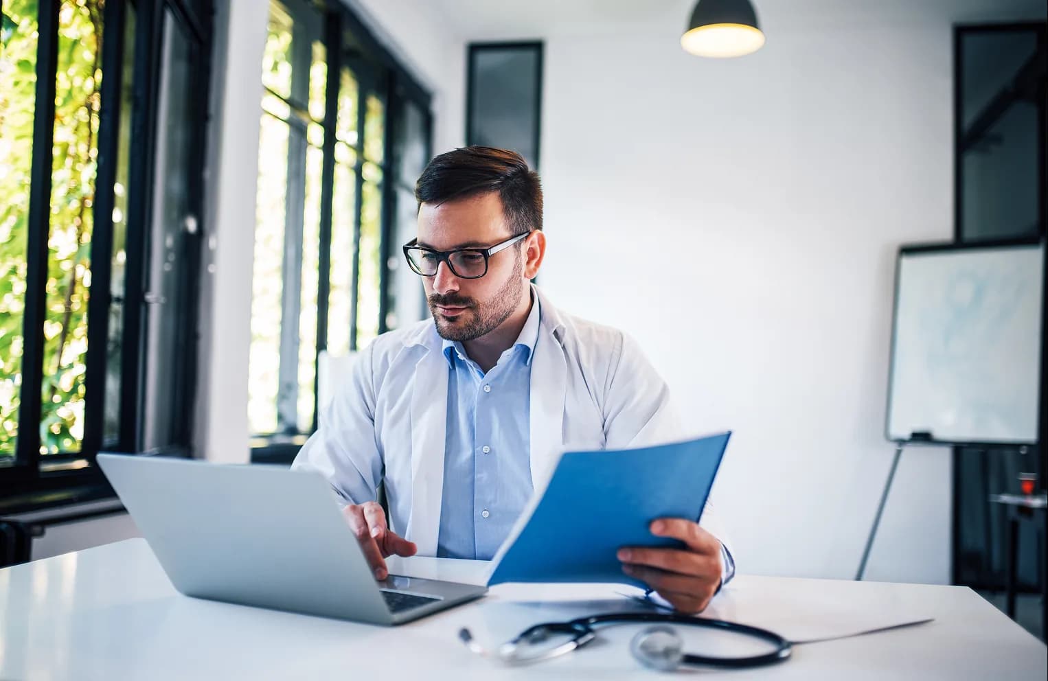 Senior finance expertise applied to medicine